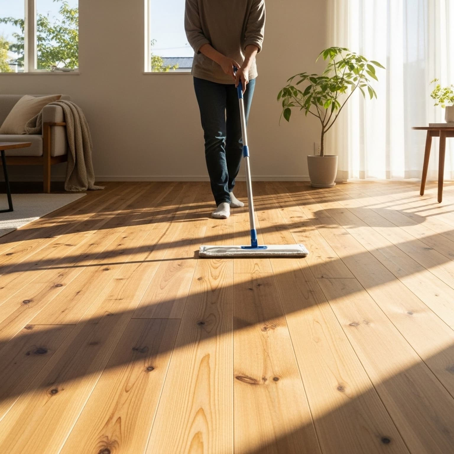 Hardwood Floor Cleaning